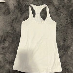 Lululemon white tank top- size 6